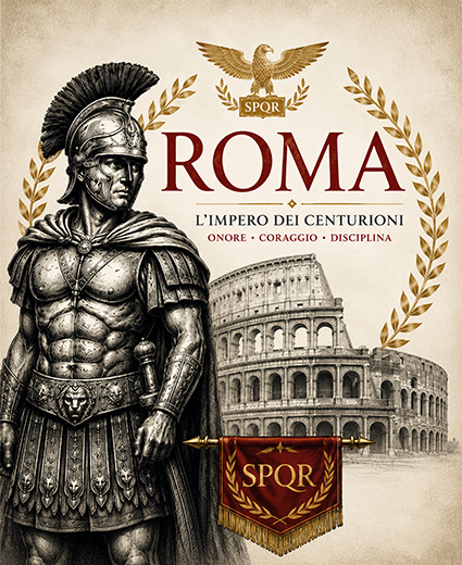 Roma Centurione Lo Stivale d’Italia