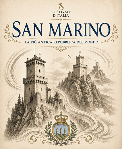 San Marino Lo Stivale d’Italia