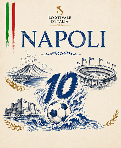 Napoli 10 Lo Stivale d’Italia